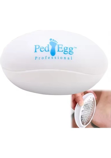 Ped Egg Pratik Kolay Ayak Bakım Törpüsü Topuk Rendesi, Bakım Aleti, Dayanıklı Manuel Pedikür Aracı, Ölü Cilt Temizleme Için, fiyatları