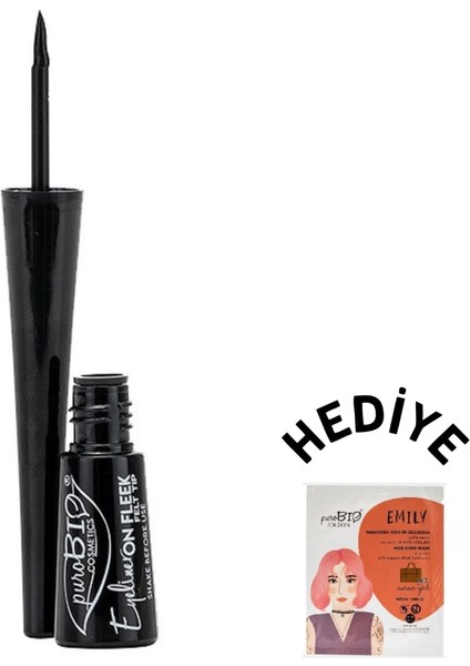 Organik & Vegan Eyeliner Keçe Uç Hassas Gözlere Özel Hassas Formül