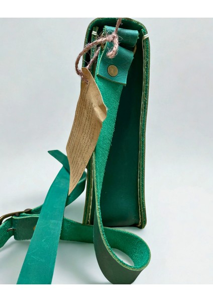 El Yapımı Hakiki Deri Unısex Evrak Çantası fırsatları