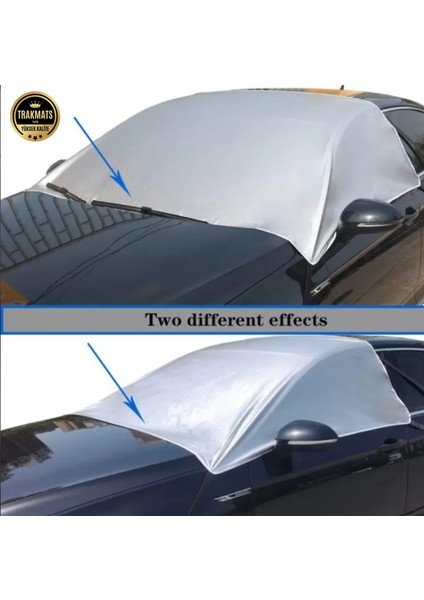 Toyota Verso 2009-2010-2011-2012-2013-2014-2015 Buzlanma Önleyici Araba Cam Üstü Kar Örtüsü Su Geçirmez Ön/yan Cam Koruma/oto Güneşlik