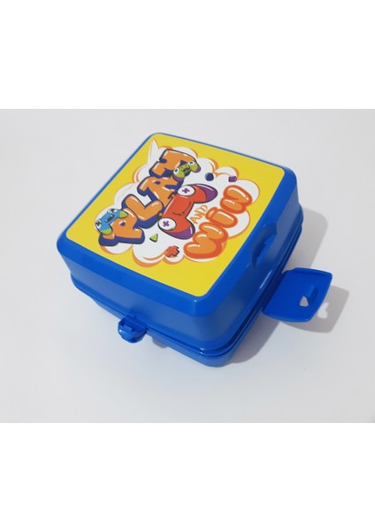 Beslenme Kabı 13X13X9 cm Okul Için Desenli Beslenme Kutusu Gıda Saklama Kabı indirimleri