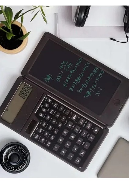 Silinebilir LCD Yazı Tabletli, Kalemli Katlanabilir Bilimsel Hesap Makinesi fırsatları