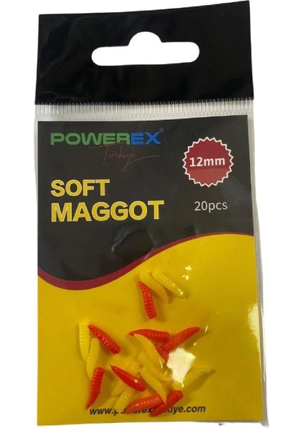 Silikon Kurt 12 mm Sarı Kırmızı 20LI