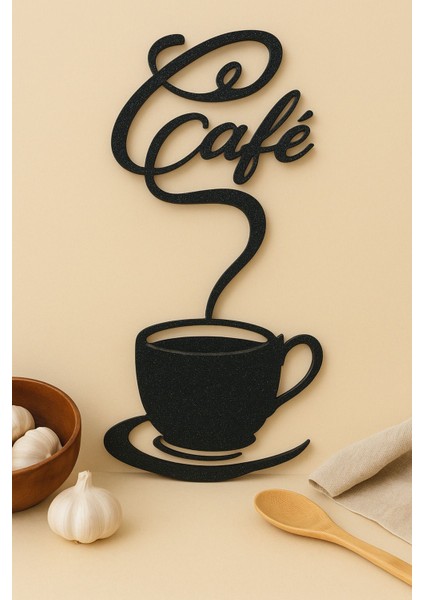 3D Cafe Bardak Duvar Süsü - 700