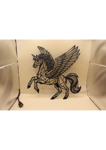 3D Pegasus At Duvar Süsü - 704 modelleri