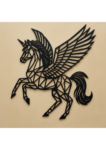 3D Pegasus At Duvar Süsü - 704 fırsatları