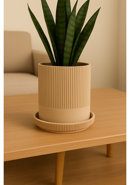 3D Büyük Saksı BAMBU-205