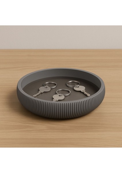 3D Grı KASE-114