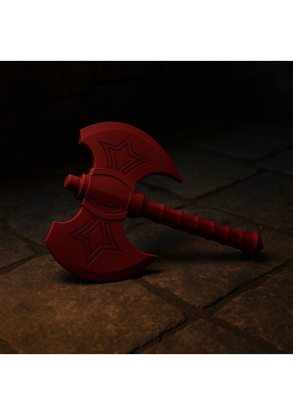 3D Warhammer Temalı Savaş BALTASI-812