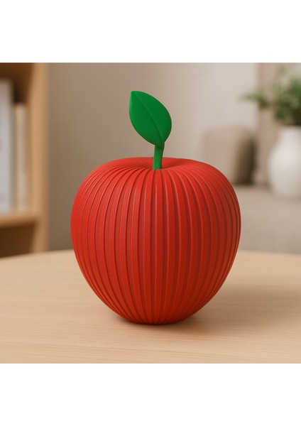 3D Elma Süsü KIRMIZI-212