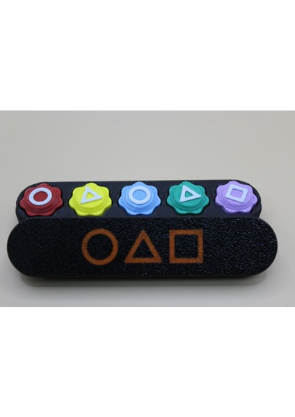 3D Squid Game Dik 5 Tas - 800