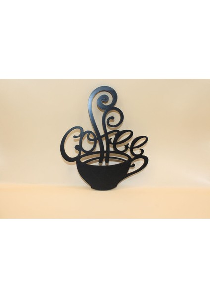 3D Coffee Duvar Süsü - 702