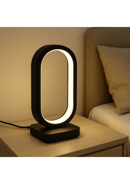3D Dik Oval LED Lamba - 512 modelleri