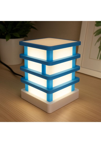 3D Katlı Yatak Başı LED LAMBASI-515