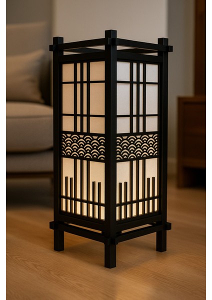 3D Kumıko Japon LED LAMBA-510