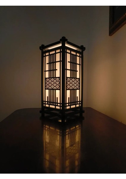 3D Kumıko Japon LED LAMBA-510 modelleri