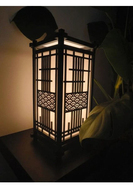 3D Kumıko Japon LED LAMBA-510 fırsatları