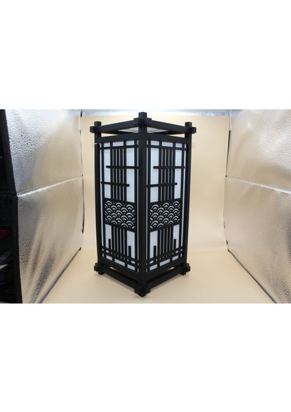 3D Kumıko Japon LED LAMBA-510 indirimleri