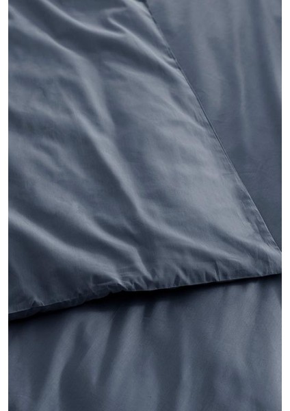 Yeni Sezon Manon King Size %100 Pamuk Ranforce Düz Nevresim - Koyu Mavi - Koyu Mavi indirimleri