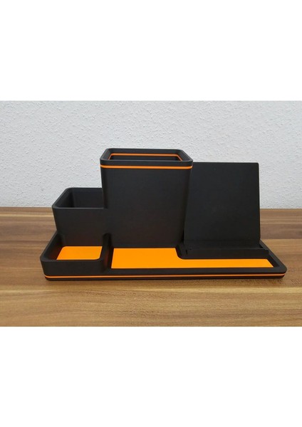 3D Siyah Turuncu ORGANİZER-120