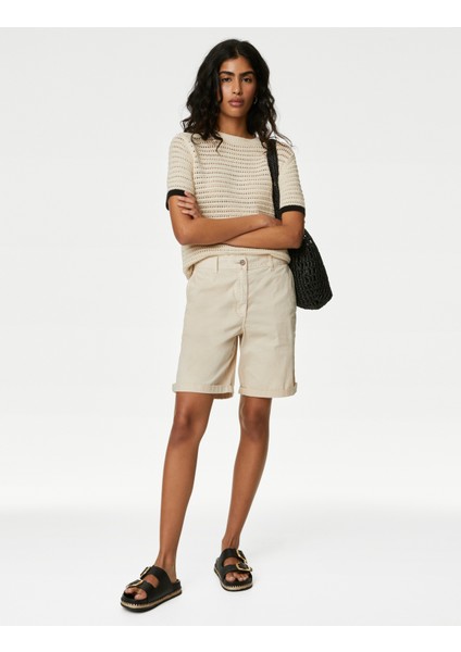 Regular Fit Chino Şort