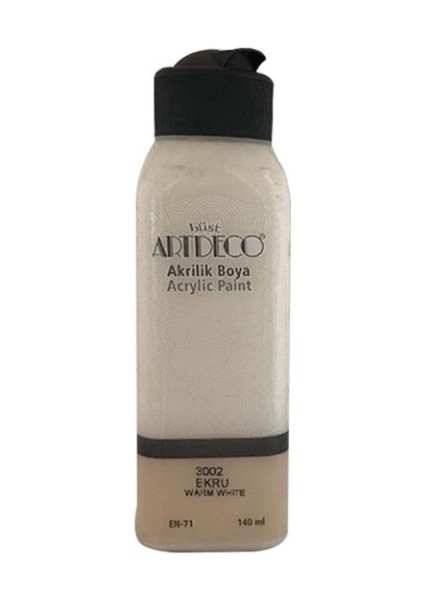 Akrilik Boya 140 ml Ekru - 2 Adet