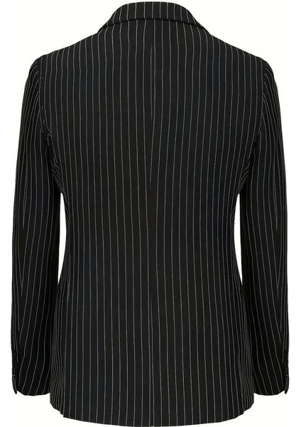 Erkek Kruvaze Silim Fitt Çizgili Takım Elbise BGL-ST04764 fiyatları