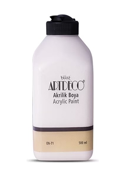 Akrilik Boya 500 ml Kırık Beyaz - 2 Adet