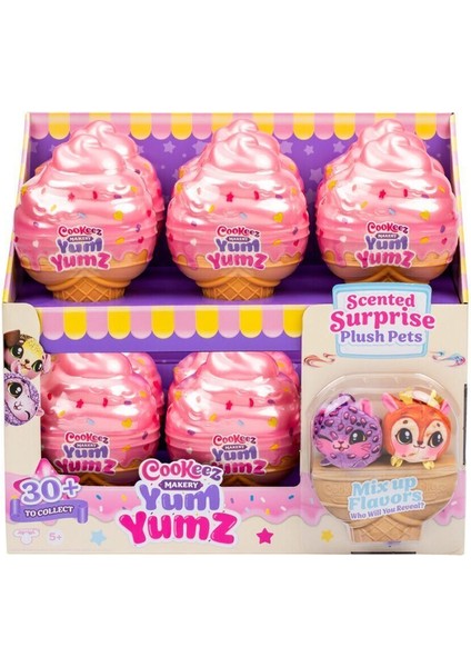 CKE05000 Cookeez Makery Yum Yumz Dondurma Ikili Paket Kokulu Peluş fırsatları