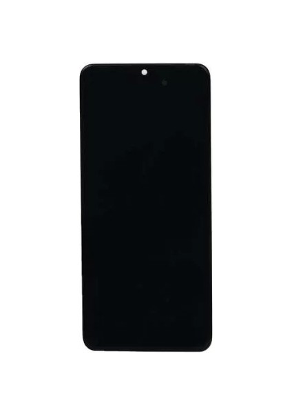 Samsung Uyumlu Galaxy A31 A315 LCD Ekran Siyah OLED Çıtalı