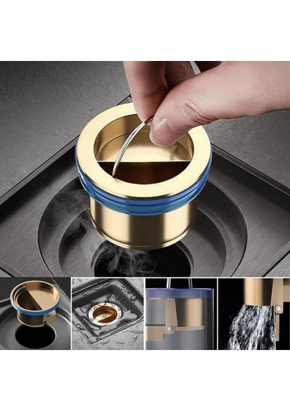 Pratik Anti Koku Önleyici, Tahliye Vanası, Duş Yer Sifonu, Geri Akış Önleyici, Gider Pis Koku Böcek Gider Aparatı, Büyük Boy, fırsatları