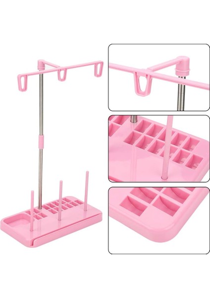 Çok Fonksiyonlu Nakış Ipliği Standı 3 Makaralı Stand Tutucu