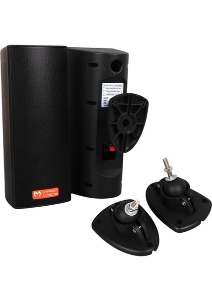 Magicvoice Mv-26 2x7.5 cm 50 Watt Komütatörlü Hat Trafolu Siyah Sütun Hoparlör (2'li Takım) modelleri