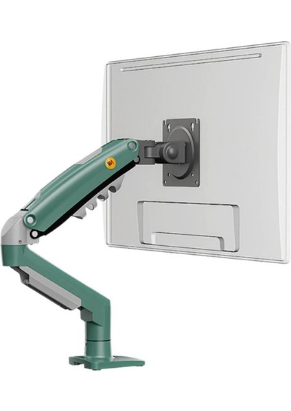 North Bayou Nb F80 (2025 Yeni Model) Amortisörlü Tekli Monitör Standı Yeşil (17-30 Inç)-(2-9 Kg)