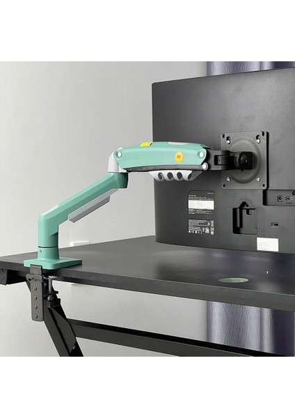 North Bayou Nb F80 (2025 Yeni Model) Amortisörlü Tekli Monitör Standı Yeşil (17-30 Inç)-(2-9 Kg) modelleri