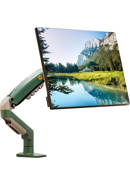 North Bayou Nb F80 (2025 Yeni Model) Amortisörlü Tekli Monitör Standı Yeşil (17-30 Inç)-(2-9 Kg) fırsatları