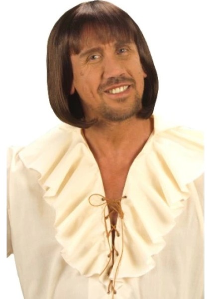 Kahve Renk Erkekler Için Kısa Ortaçağ Peruğu fiyatları