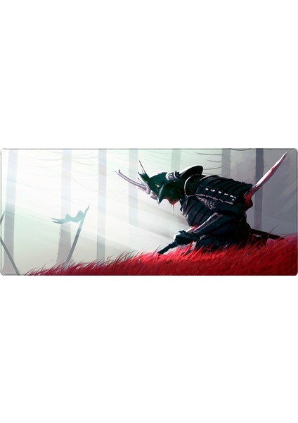 Pro Gaming Mouse Pad 70X30 Samurai Mouse Pad Xxl Büyük Oyuncu Mousepad Kenar Dikişli Yıkanabilir Speed Mause Pad