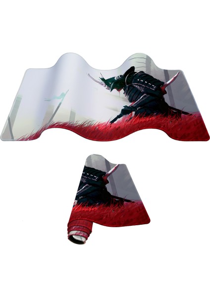 Pro Gaming Mouse Pad 70X30 Samurai Mouse Pad Xxl Büyük Oyuncu Mousepad Kenar Dikişli Yıkanabilir Speed Mause Pad fiyatları