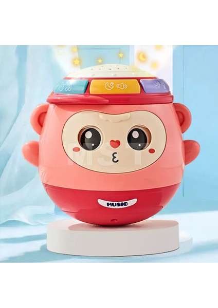 Bebek Oyuncağı Galaxy Projektör Oyuncak Gece Lambası ve Müzik Şarkıları Pembe modelleri