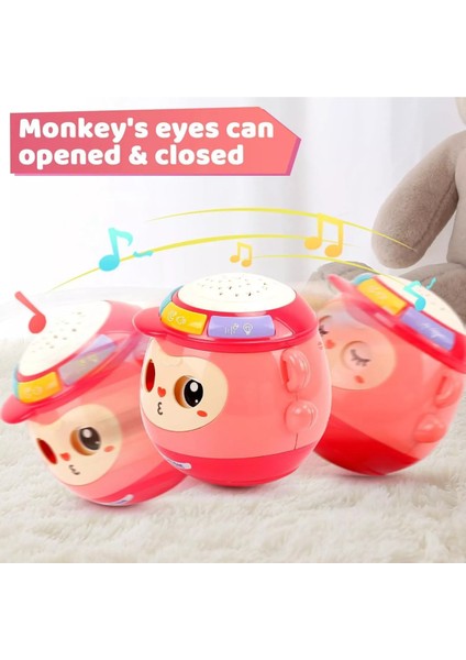 Bebek Oyuncağı Galaxy Projektör Oyuncak Gece Lambası ve Müzik Şarkıları Pembe indirimleri