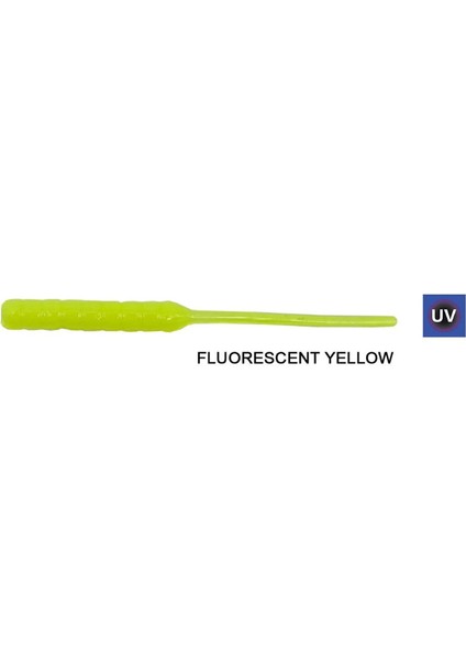 Arrow Worm Lrf Silikonu 5,5cm 12 Adet Fluorescent Yellow