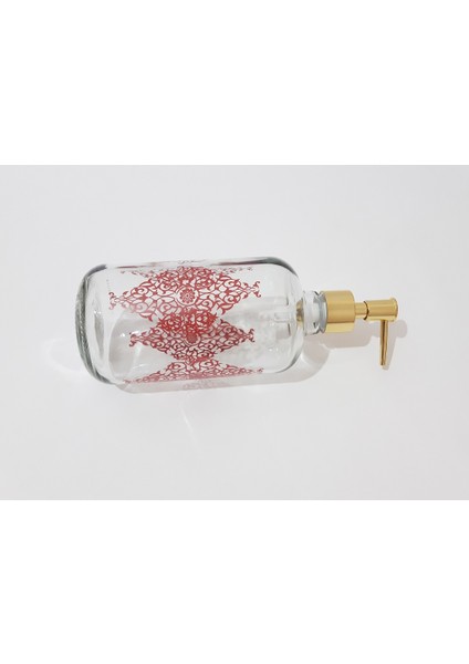 800 ml Cam Sıvı Sabunluk Desenli Büyük Boy Sabunluk indirimleri