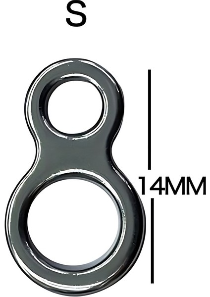 Strıke 15 Adet (S) Boy, Iki Gözlü,çift,double,sekiz Şekilli Solid Jig,asist,halka fiyatları