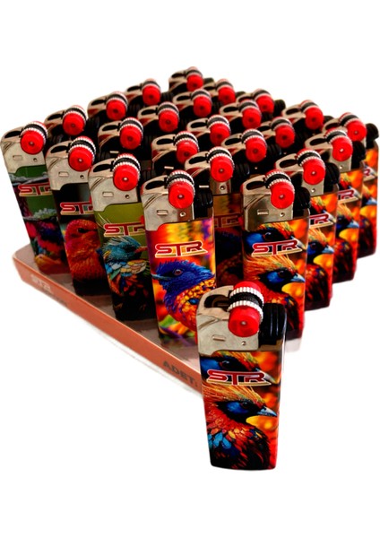 Lüx Taşlı Çakmak 25 Adet Doldurulabilir