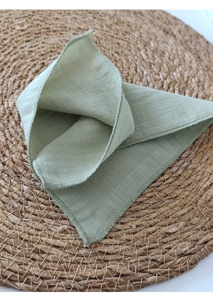 10’lu Paket Çift Kat Dokuma Müslin Bebek Ağız Mendili %100 Pamuk 20X20 cm indirimleri