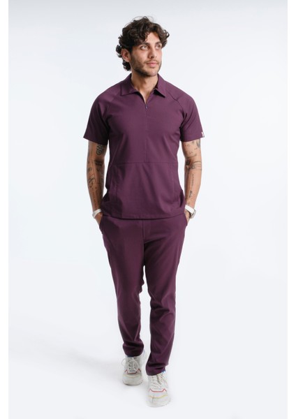 Lizy Nolan Erkek Fermuarlı Hemşire Doktor Üniforma Takım Scrubs Takım Hastane Forması fiyatları