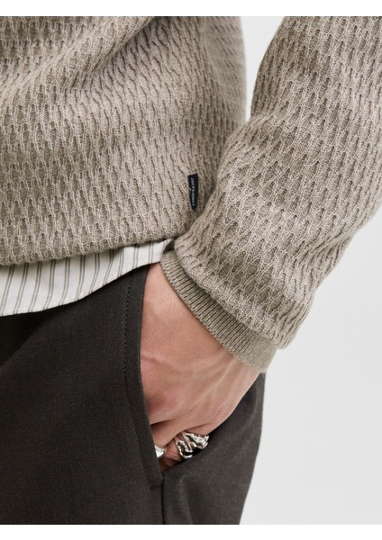 Jack Jones Erkek Desenli Örgü Kazak 12283381 modelleri