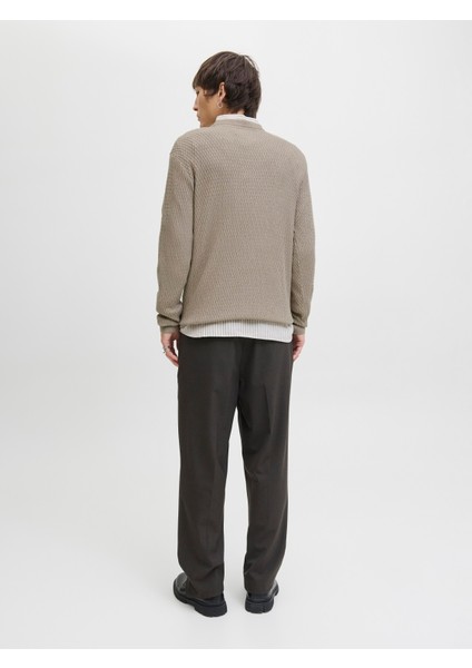 Jack Jones Erkek Desenli Örgü Kazak 12283381 fırsatları