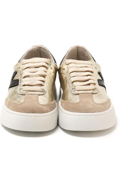 Kadın Sneaker ( Günlük) MAR-25Y-072-CLARA John May Gold Garni